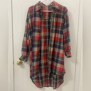 Plaid Long Sleeve Shirt
